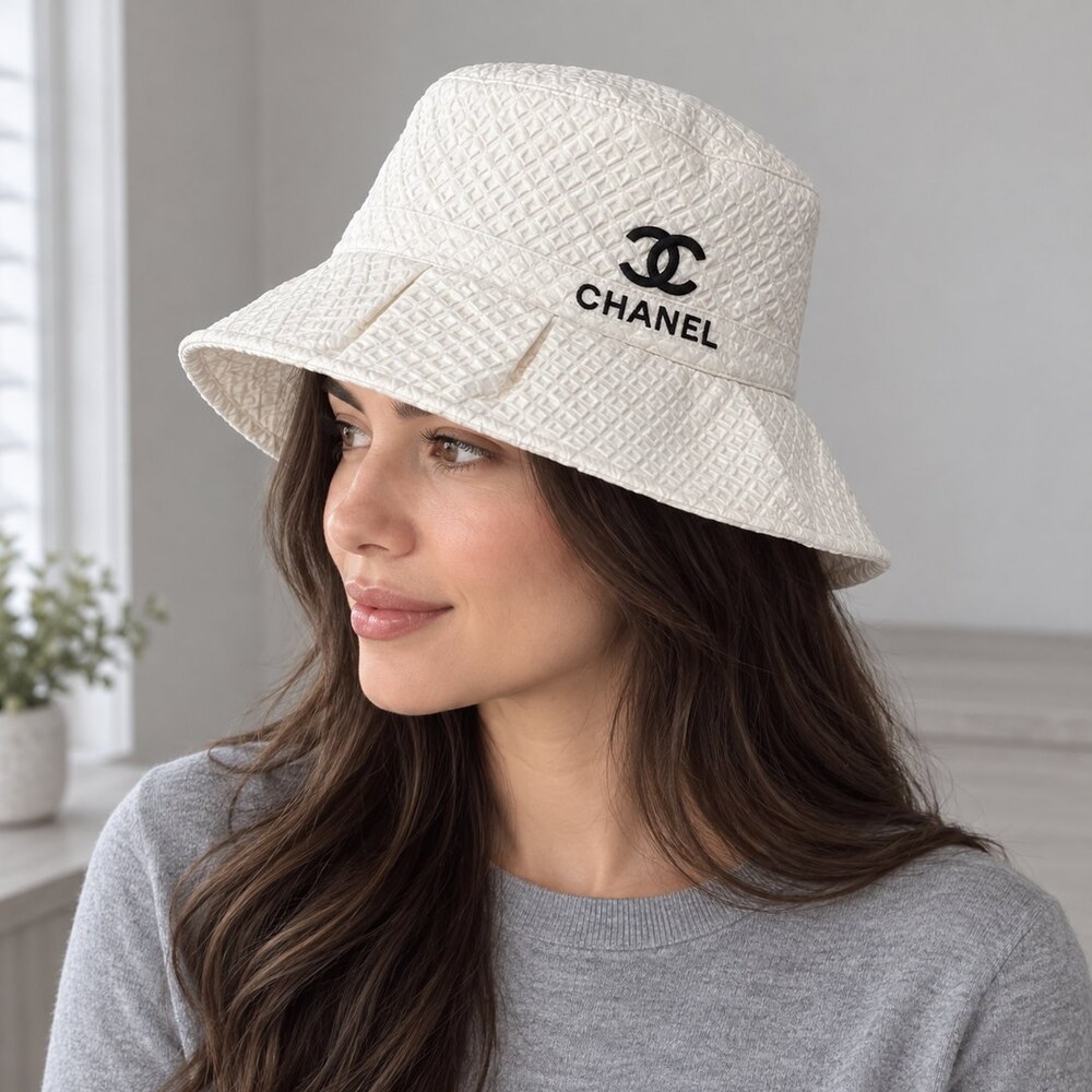 CHANEL Quilted CC Bucket Hat - Picture 3 of 6